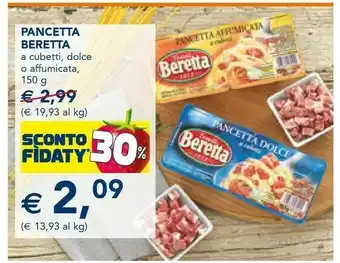 Esselunga Pancetta dolce a cubetti offerta