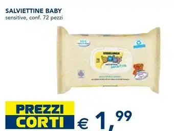 Esselunga Esselunga salviettine baby sensitive offerta