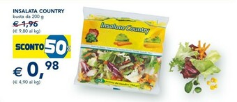 Esselunga Insalata country 200 g offerta