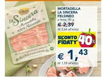 Esselunga Mortadella offerta