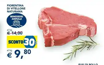 Esselunga Bistecca nel filetto di vitellone naturama offerta