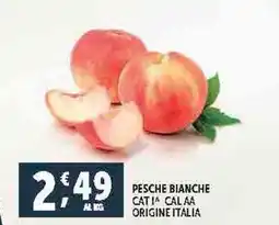 Deco Supermercati PESCHE BIANCHE offerta