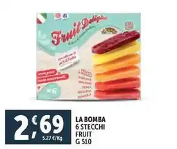 LA BOMBA 6 STECCHI FRUIT g 510