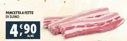 Deco Supermercati PANCETTA A FETTE DI SUINO offerta