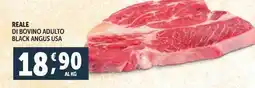 Deco Supermercati REALE DI BOVINO ADULTO BLACK ANGUS USA offerta