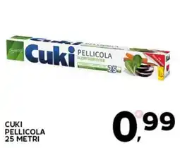 Extra Supermercati CUKI PELLICOLA 25 METRI offerta
