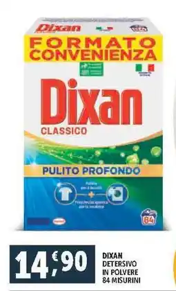 Deco Supermercati DIXAN DETERSIVO IN POLVERE 84 MISURINI offerta
