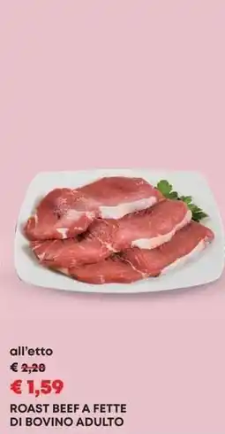 Pam ROAST BEEF A FETTE DI BOVINO ADULTO offerta