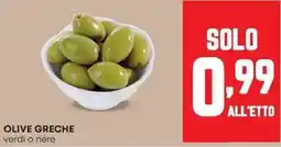 Pam OLIVE GRECHE verdi o nere offerta