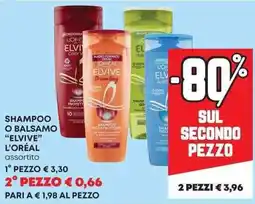 SHAMPOO O BALSAMO "ELVIVE" L'ORÉAL