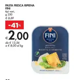 Bennet PASTA FRESCA RIPIENA FINI offerta