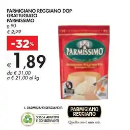 Bennet PARMIGIANO REGGIANO DOP GRATTUGIATO PARMISSIMO offerta
