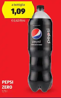 ALDI PEPSI ZERO 1,75 l offerta