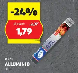 ALDI TANDIL ALLUMINIO 30 m offerta