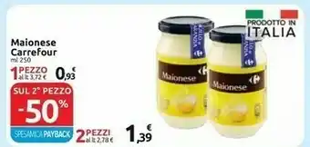 Carrefour Express Carrefour - maionese 250 g(ml) offerta