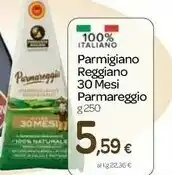 Carrefour Express Parmigiano reggiano 30 mesi offerta