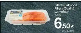 Carrefour Express Carrefour filetto salmone offerta