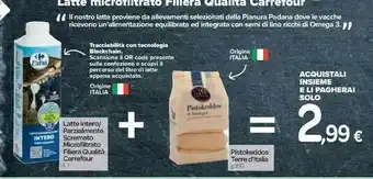 Carrefour - latte intero microfiltrato biologico 1000 g(ml)