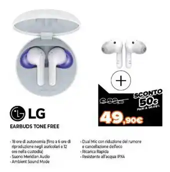 LG Earbuds Tone Free