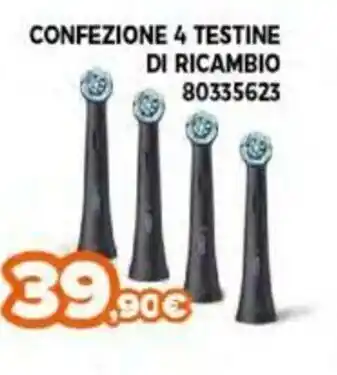 Expert Confezione 4 Testine di Ricambio 80335623 offerta