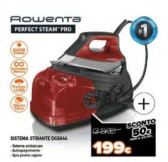 Expert Rowenta Sistema Stirante DG8644 offerta