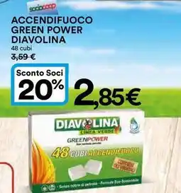 ACCENDIFUOCO GREEN POWER DIAVOLINA