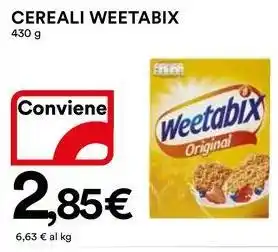 Ipercoop CEREALI WEETABIX offerta