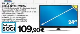Ipercoop TV LED 24" QBELL QT24HWD7A offerta