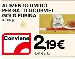 Ipercoop ALIMENTO UMIDO PER GATTI GOURMET GOLD PURINA offerta