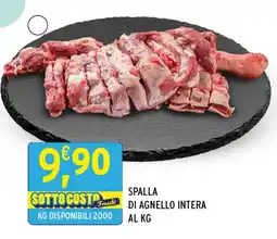 Gecop SPALLA DI AGNELLO INTERA offerta