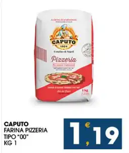 SeBón Supermercati CAPUTO FARINA PIZZERIA TIPO "00" KG 1 offerta
