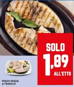 Panorama PESCE SPADA A TRANCIO offerta