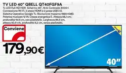 TV LED 40" QBELL QT40FGF9A