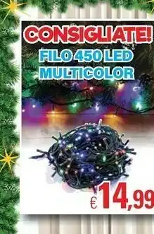 Filo 450 led multicolor