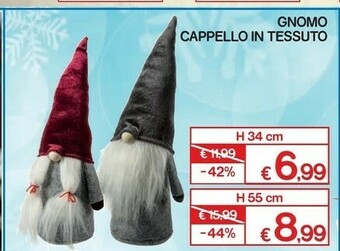Satur Gnomo cappello in tessuto offerta