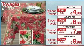 Satur Tovaglia in stoffa offerta