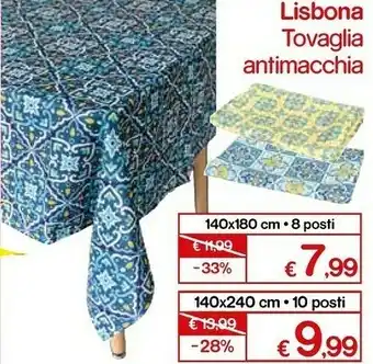 Lisbona tovaglia