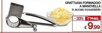 Satur Grattugia formaggio a manovella offerta