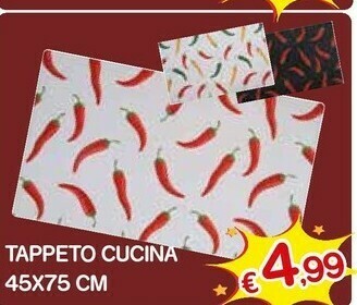 Satur Tappeto cucina 45x75 cm offerta