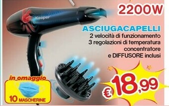 Satur Asciugacapelli offerta