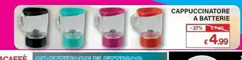 Cappuccinatore a batterie