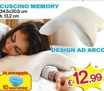 Satur Cuscino memory offerta