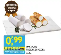 Gecop MARZOLINE FRESCHE DI PECORA offerta