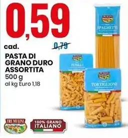 Eurospin PASTA DI GRANO DURO ASSORTITA offerta