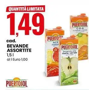 Eurospin BEVANDE ASSORTITE offerta