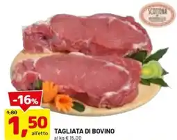 DPiù TAGLIATA DI BOVINO offerta