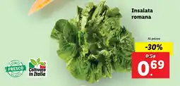 Lidl Insalata romana offerta
