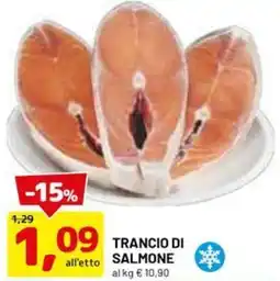 DPiù TRANCIO DI SALMONE offerta