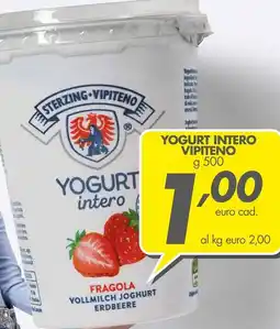 Italmark YOGURT INTERO VIPITENO offerta