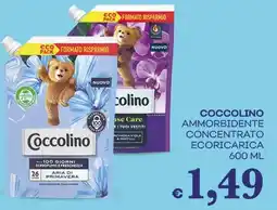 COCCOLINO AMMORBIDENTE CONCENTRATO ECORICARICA 600 ML